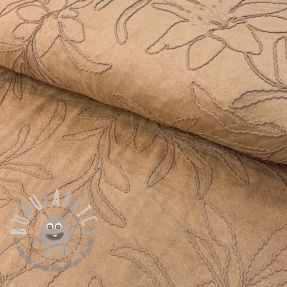 Tessuto scamosciato SUPER Florio beige
