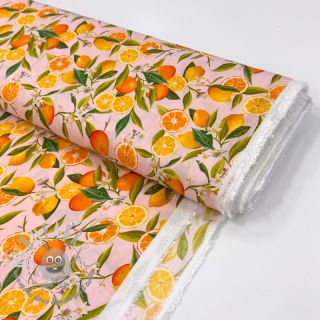 Viscosa RAYON POPLIN Fruity design F