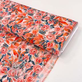 Viscosa RAYON POPLIN Printed Rosie design B