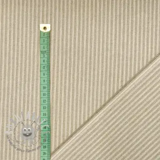 Tessuto decorativo DOBBY Colored stripe linen