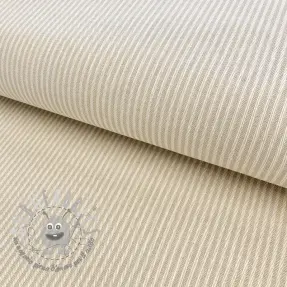 Tessuto decorativo DOBBY Colored stripe linen