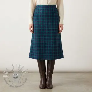 Tessuto di cotone LIGHT FLANNEL Check design A