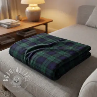Tessuto di cotone LIGHT FLANNEL Check design B