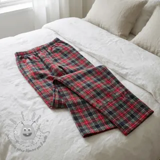 Tessuto di cotone LIGHT FLANNEL Check design C