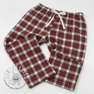 Tessuto di cotone LIGHT FLANNEL Check design D