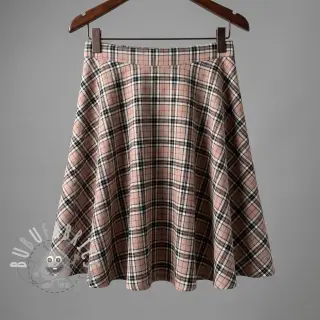 Tessuto di cotone LIGHT FLANNEL Check design F