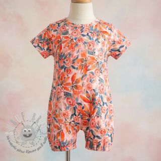 Viscosa RAYON POPLIN Printed Rosie design B