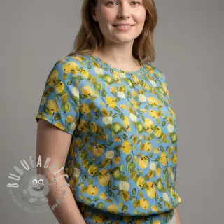 Viscosa RAYON POPLIN Fruity design A