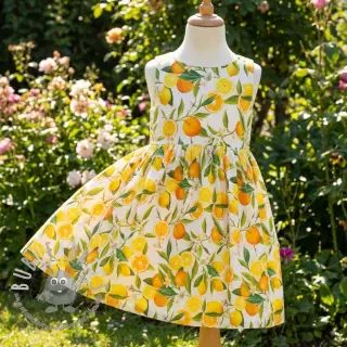Viscosa RAYON POPLIN Fruity design D