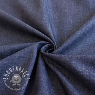 Tessuto di cotone JEANS Chambre dark blue