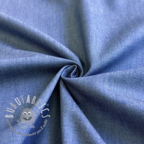 Tessuto di cotone JEANS Chambre dark jeans