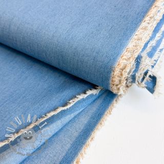 Tessuto di cotone JEANS Chambre light jeans