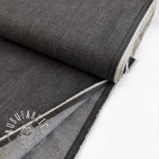 Tessuto di cotone JEANS Chambre black