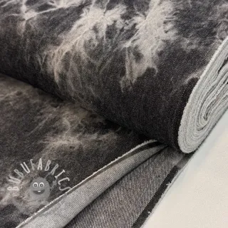 JEANS DENIM Tie -Dye 7,5 OZ black