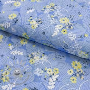Tessuto in cotone con una miscela Burny lovely blue