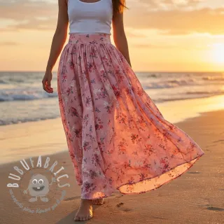 Tessuto in cotone con una miscela Burny lovely pink