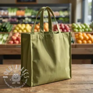 Tessuto di cotone TWILL soft brushed lime