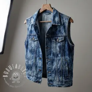 JEANS DENIM Tie -Dye 7,5 OZ blue