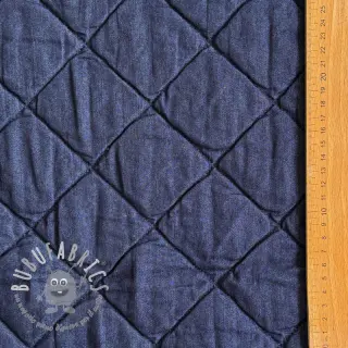 Tessuto trapuntato Stepples Denim square