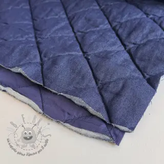 Tessuto trapuntato Stepples Denim square