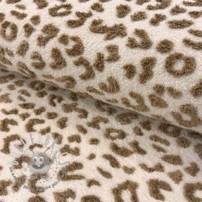 Tessuto per cappotti TEDDY Panthera light brown