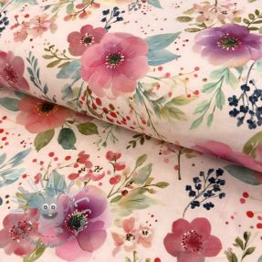 Jersey VISCOSE LYCRA HEAVY Soft and vibrant design C