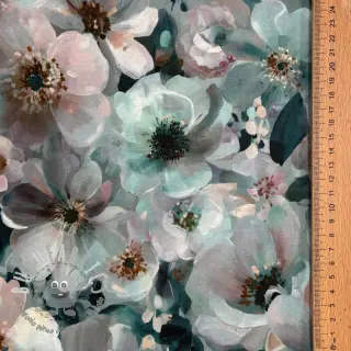 Jersey VISCOSE LYCRA HEAVY Classic flowers design B