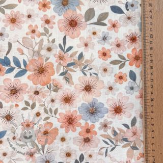 Viscosa con lino Sweet and small design B