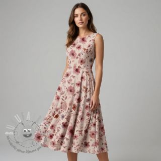 Jersey VISCOSE LYCRA HEAVY Combi design D