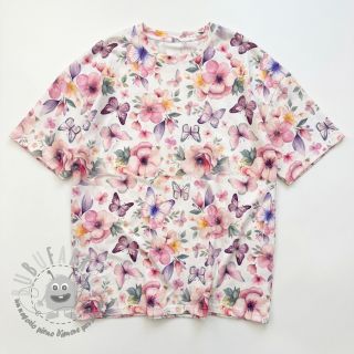 Jersey VISCOSE LYCRA HEAVY Soft and vibrant design D