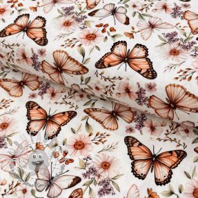 Viscosa con lino Botanic design C