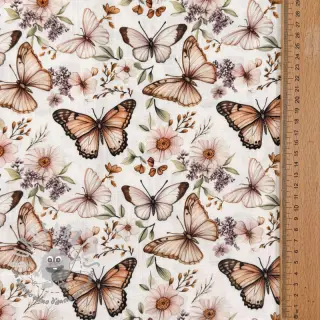 Viscosa con lino Botanic design C