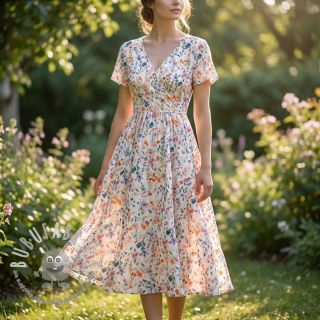 Viscosa con lino Shabby chic design D