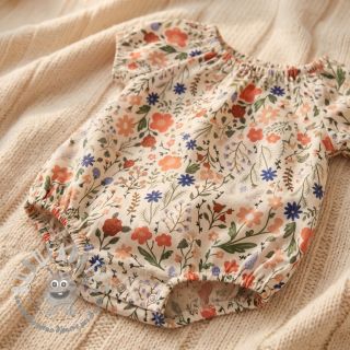 Viscosa con lino Botanic design B