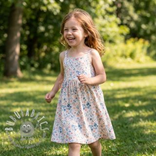 Viscosa con lino Sweet and small design C