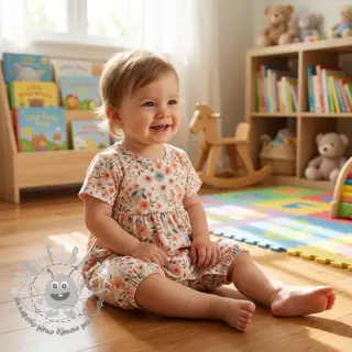 Viscosa con lino Sweet and small design B