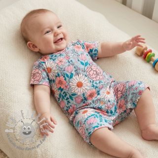 Viscosa con lino Bright and bold design D