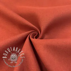 Viskóza s ľanom SPANDEX terracotta
