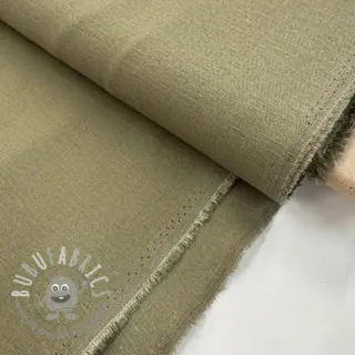 Viscosa con lino SPANDEX moss green