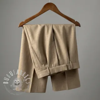 Viscosa con lino SPANDEX taupe