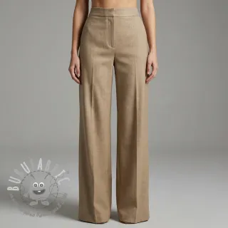 Viscosa con lino SPANDEX taupe