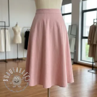 Viscosa con lino SPANDEX old rose