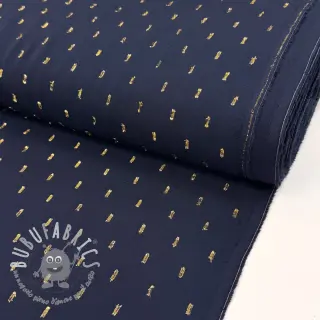 Viscosa LUREX navy