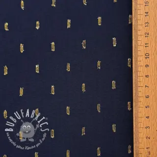 Viscosa LUREX navy