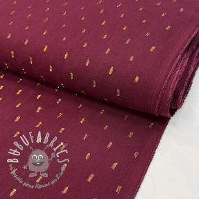 Viscosa LUREX burgundy
