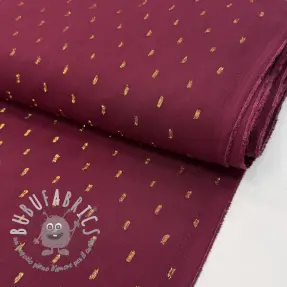 Viscosa LUREX burgundy