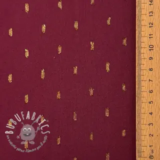 Viscosa LUREX burgundy