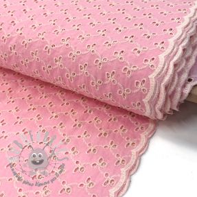 Tessuto di cotone EMBROIDERY Rosemary rose