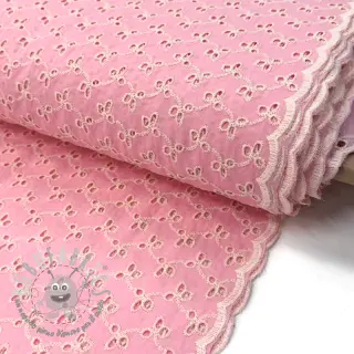 Tessuto di cotone EMBROIDERY Rosemary rose