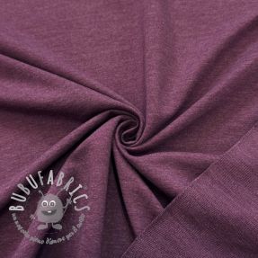 Felpa aubergine melange